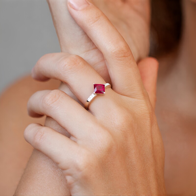 Madagascar Ruby Silver Ring