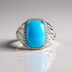 Anello in argento con Turchese (de Melo Essence)