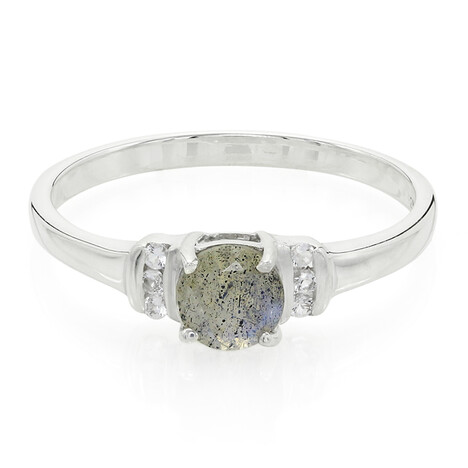 Anello in argento con Spectrolite