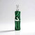 Pendentif en argent et Malachite