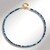 Collana in argento con Acquamarina Brasiliana (Adela Silber)