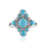 Bague en argent et Turquoise Sleeping Beauty