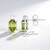 Orecchini in argento con Peridoto