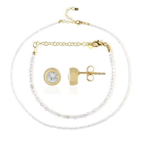 Parure in argento con Zircone