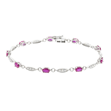 AAA-Mosambik-Rubin-Goldarmband (CIRARI)