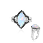 Welo-Opal-Silberring (Dallas Prince Designs)