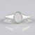 Anello in argento con Opale di Welo