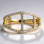 Anello in oro con Diamante SI1 (H)