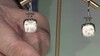 Pendientes en plata con Natrolita
