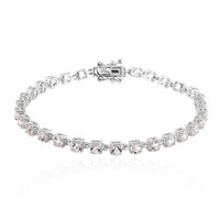 Marropino-Morganit-Silberarmband