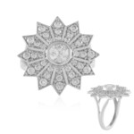 Bague en argent et Zircon