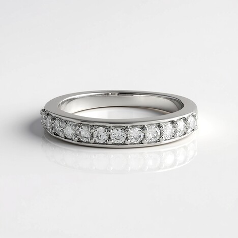 Anello in argento con Zircone