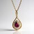 Collana in oro con Rubino Mozambico AAA (CIRARI)