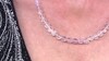 Collar en oro con Morganita