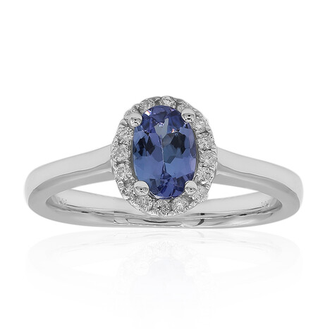 AAA-Tansanit-Goldring