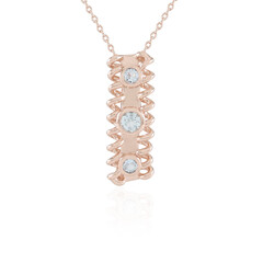 Collar en plata con Topacio azul suizo (Adela Silber)