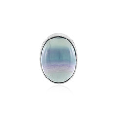 Ciondolo in argento con Fluorite