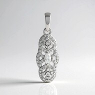 Colgante en plata con Zircón