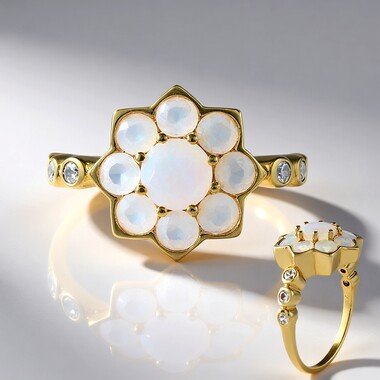 Welo-Opal-Goldring (de Melo Gold)
