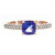 AAA-Tansanit-Goldring