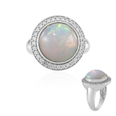 AAA-Welo-Opal-Silberring (de Melo Essence)