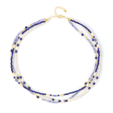 Collar en plata con Tanzanita (Riya)