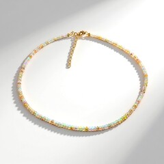 Collana in argento con Opale di Welo