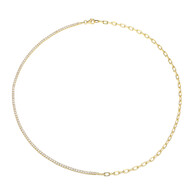 Collana in argento con Zircone