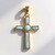 Ciondolo in argento con Larimar