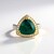 Anello in argento con Fluorite Blu Caraibico  (Dallas Prince Designs)