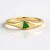 Anello in argento con Lemshuku Tsavorite