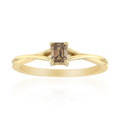 Anello in oro con Diamante Cognac d'Argyle I3 (Mark Tremonti)