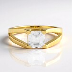 Anello in argento con Zircone