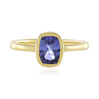 Anello in argento con Tanzanite (Adela Silber)