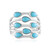Sleeping Beauty Turquoise Silver Ring