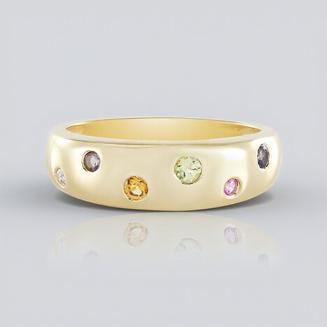 Anello in argento con Iolite