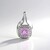 Ciondolo in argento con Kunzite
