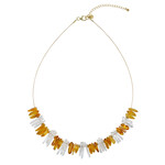 Collar en plata con Cuarzo blanco