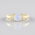 Anello in argento con Opale di Welo