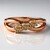 Anello in oro con Diamante Rose de France SI1 di Argyle (Annette)