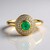 Anello in oro con Smeraldo Russo
