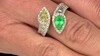 Anillo en oro con Esmeralda de Colombia (CIRARI)