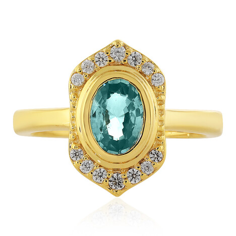 Anillo en plata con Zircón de Ratanak Kirí