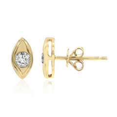 Pendientes en oro con Diamante SI2 (H) (CIRARI)