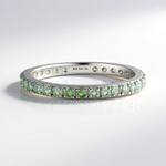 Bague en argent et Alexandrite