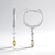 Orecchini in argento con Zircone Giallo