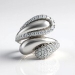 Anello in argento con Zircone (de Melo Essence)