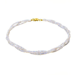 Collar en plata con Ópalo de Welo