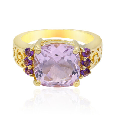 Anello in argento con Ametista Rose de France