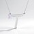 Collana in argento con Pietra di Luna Arcobaleno